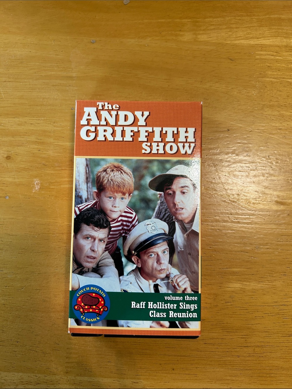 The Andy Griffith Show VHS - Orange & Green Cover